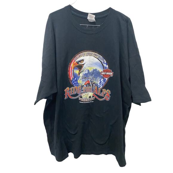Gildan Other - Edelweiss Lodge & Resort Harley Davidson Tee 3X Motorcycle Biker Graphic Crew